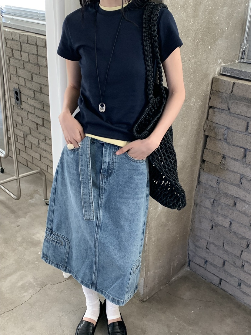 RIVER RAIN東大門代購女士新款真品人氣休閑半身裙中短裙RIVER RAIN半身裙/中短裙