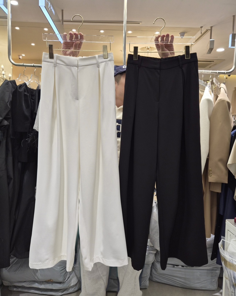 WORK SHOP東大門直郵女裝新款真品人氣26春夏職業休閑褲Work_shop休閑褲