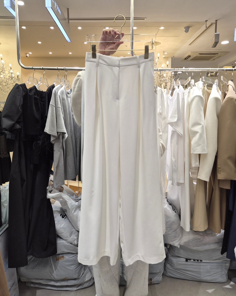 WORK SHOP東大門直郵女裝新款真品人氣26春夏職業休閑褲Work_shop休閑褲圖色1