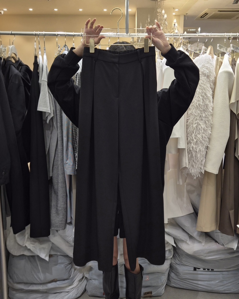 WORK SHOP東大門直郵女裝新款真品人氣26春夏職業休閑褲Work_shop休閑褲圖色2