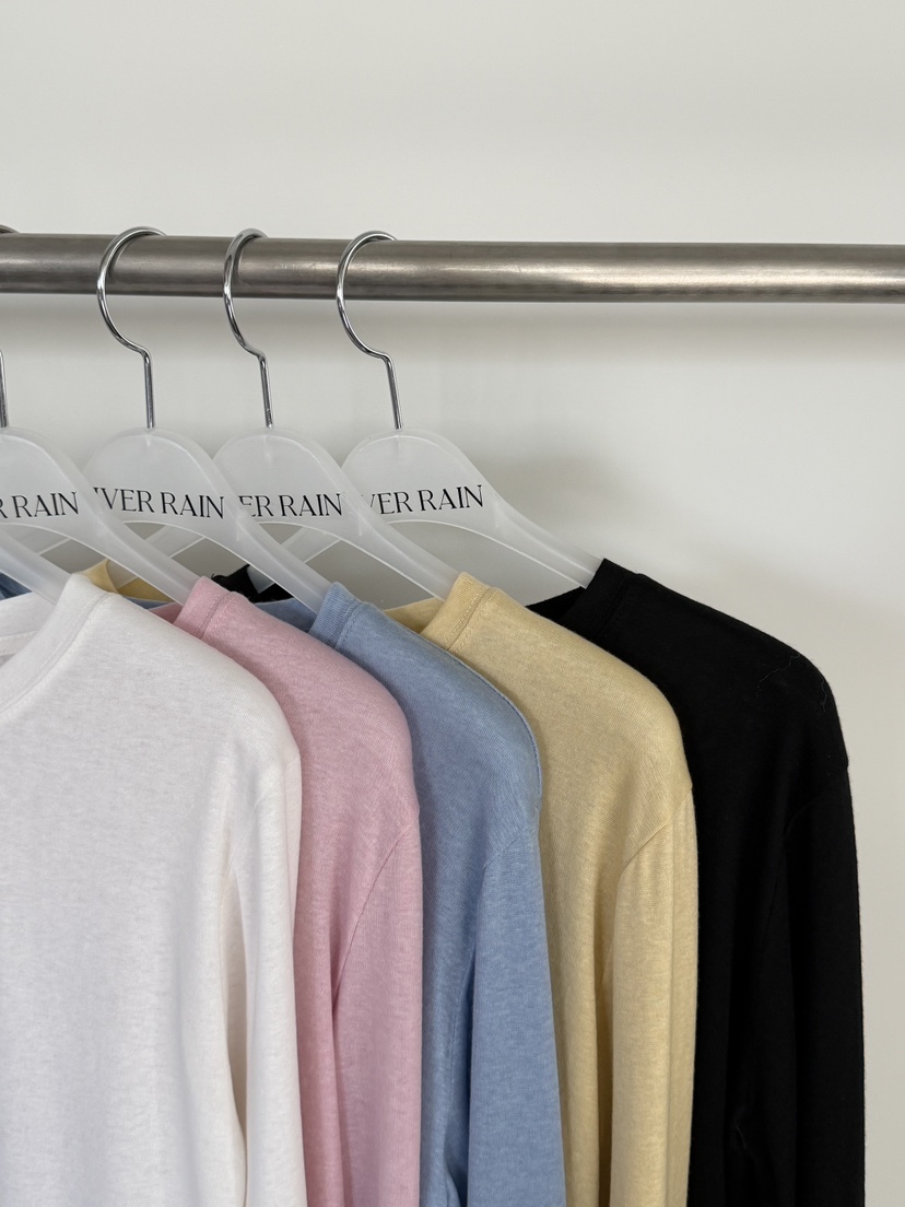 RIVER RAIN東大門實拍女裝新品真品人氣熱賣長袖T恤天絲RIVER RAIN長袖T恤