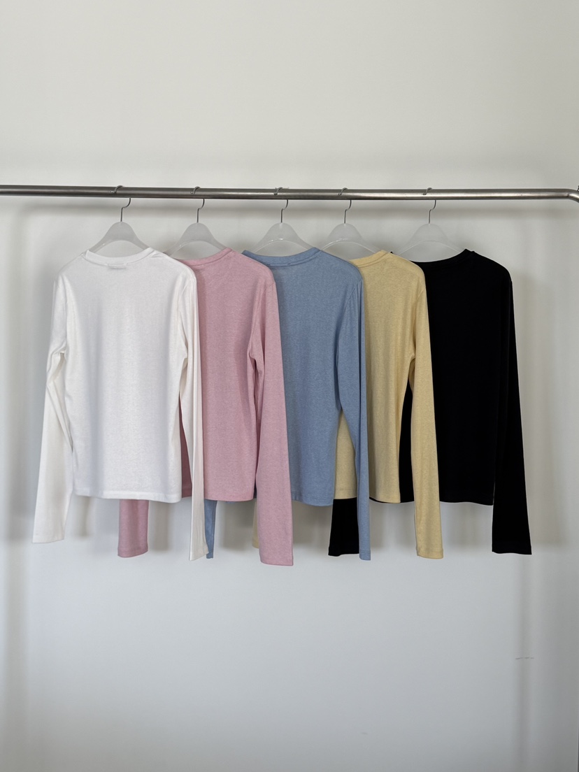 RIVER RAIN東大門實拍女裝新品真品人氣熱賣長袖T恤天絲RIVER RAIN長袖T恤