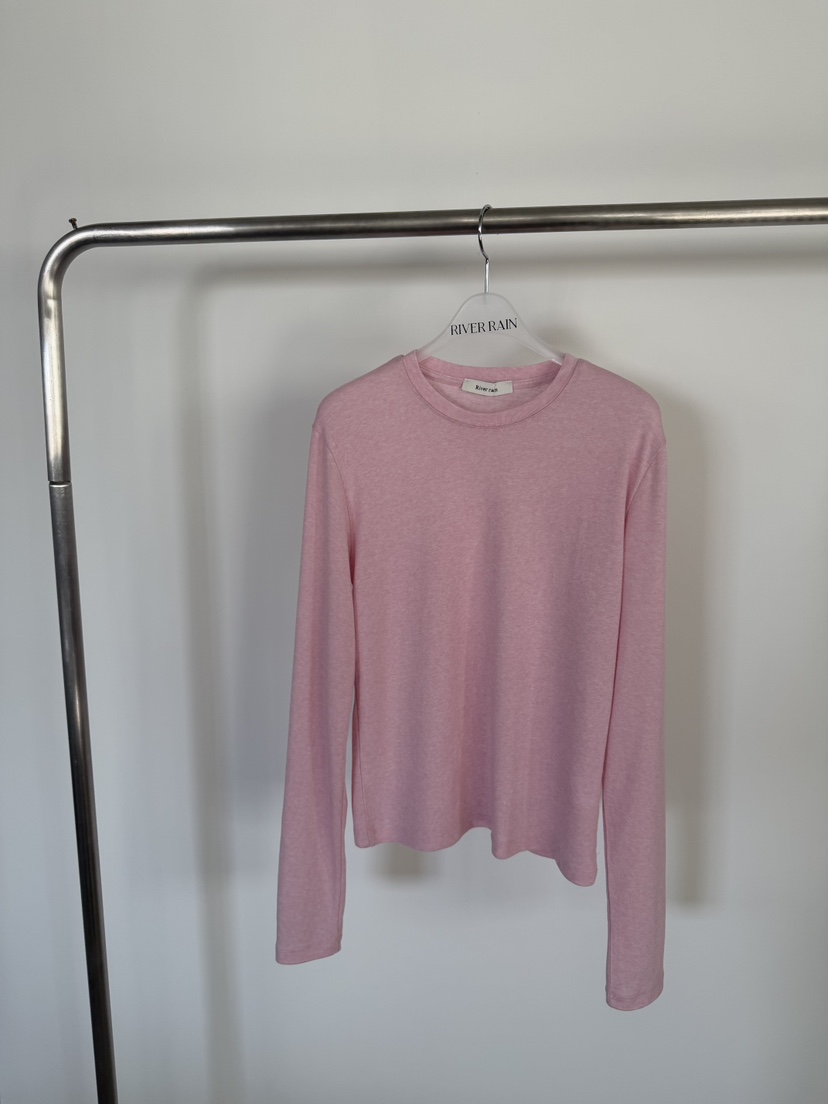 RIVER RAIN東大門實拍女裝新品真品人氣熱賣長袖T恤天絲RIVER RAIN長袖T恤圖色2