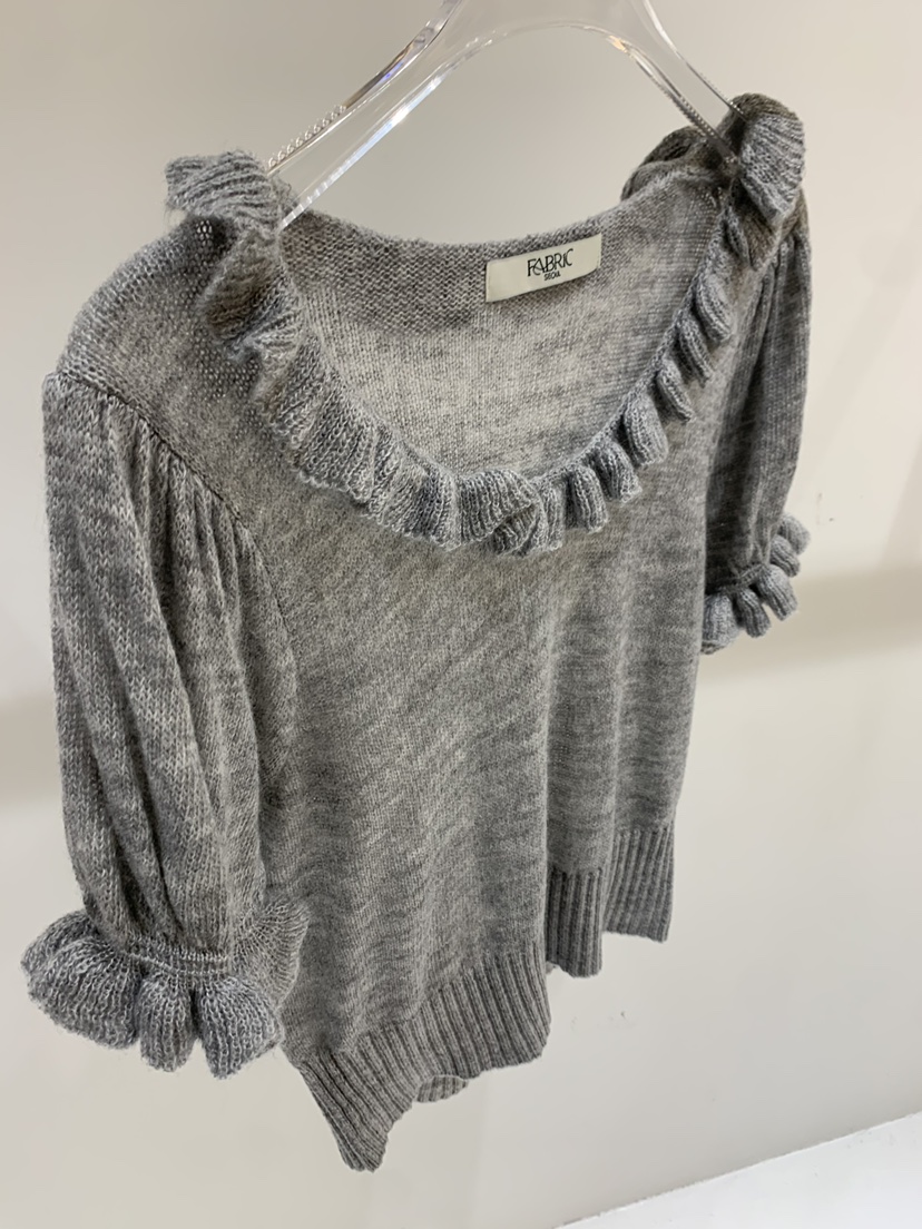 FABRIC東大門實拍女士新品職業人氣時尚26春夏真品針織衫FABRIC針織衫