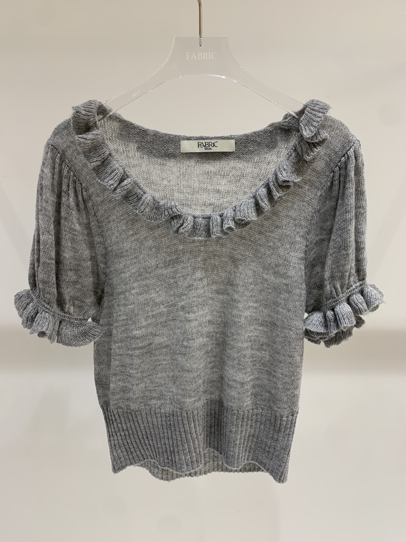 FABRIC東大門實拍女士新品職業人氣時尚26春夏真品針織衫FABRIC針織衫圖色3