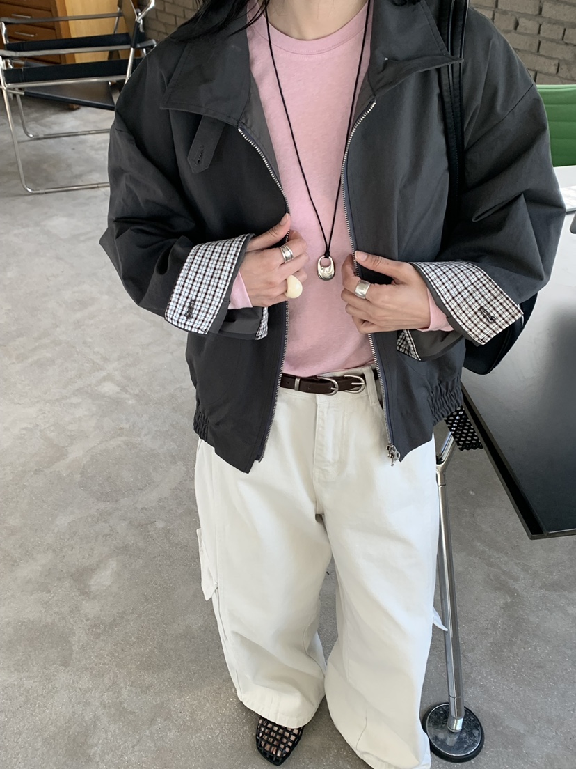 RIVER RAIN東大門代購女士新品休閑真品熱賣26春夏時尚夾克RIVER RAIN夾克