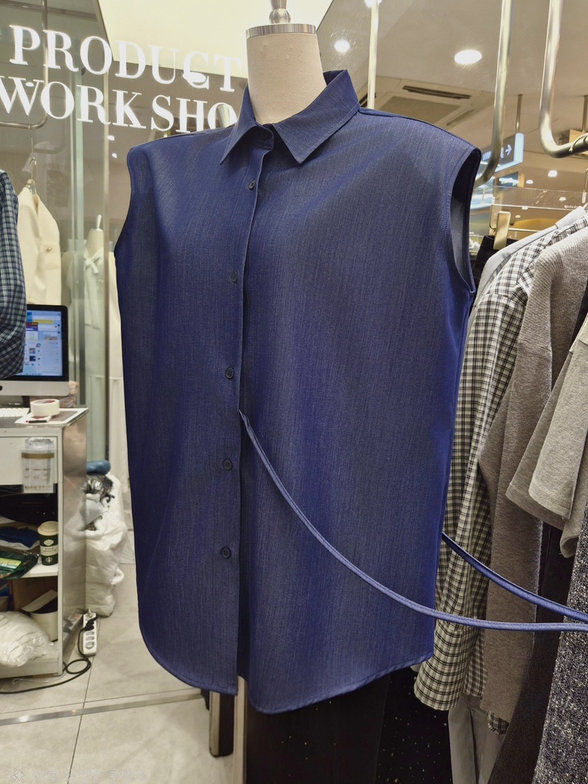 WORK SHOP韓國代購女士新款職業休閑熱賣26春夏襯衫蕾絲衫Work_shop襯衫/蕾絲衫