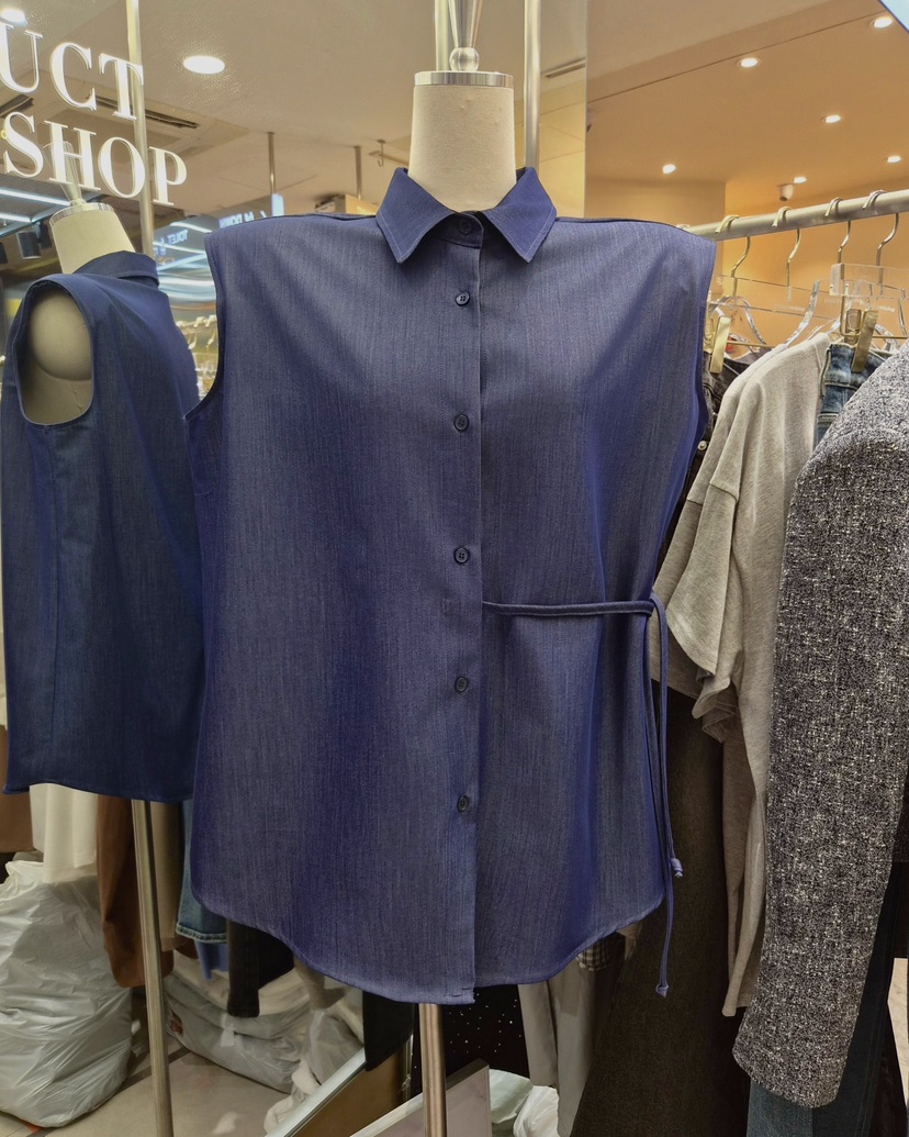 WORK SHOP韓國代購女士新款職業休閑熱賣26春夏襯衫蕾絲衫Work_shop襯衫/蕾絲衫圖色1