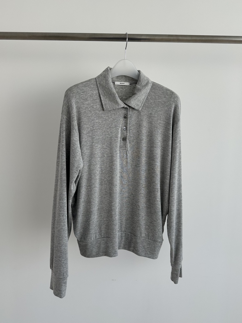 MAINT東大門直郵女裝新款職業休閑26春夏真品推薦長袖T恤MAINT長袖T恤圖色1