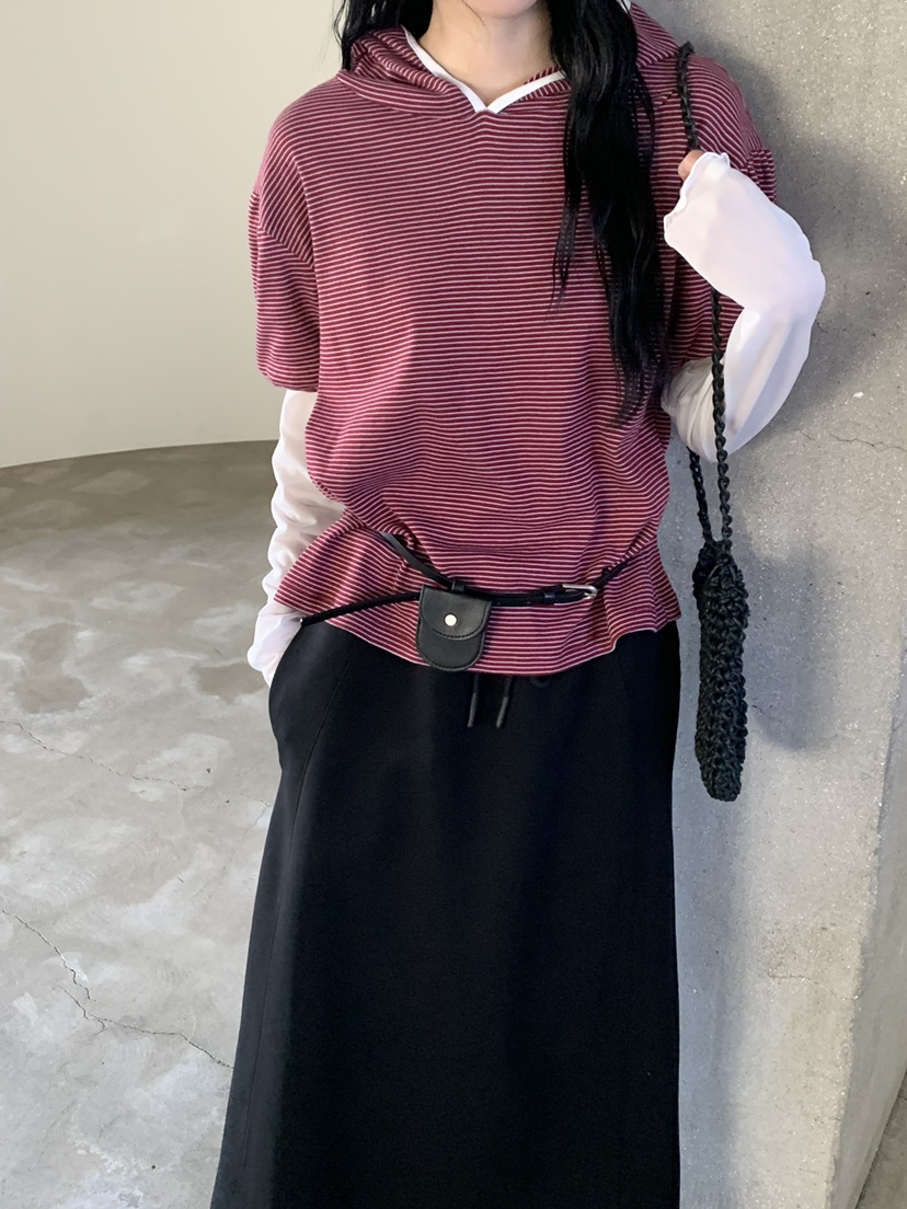 RIVER RAIN韓國代購女士新品熱賣26春夏時尚休閑長袖T恤RIVER RAIN長袖T恤