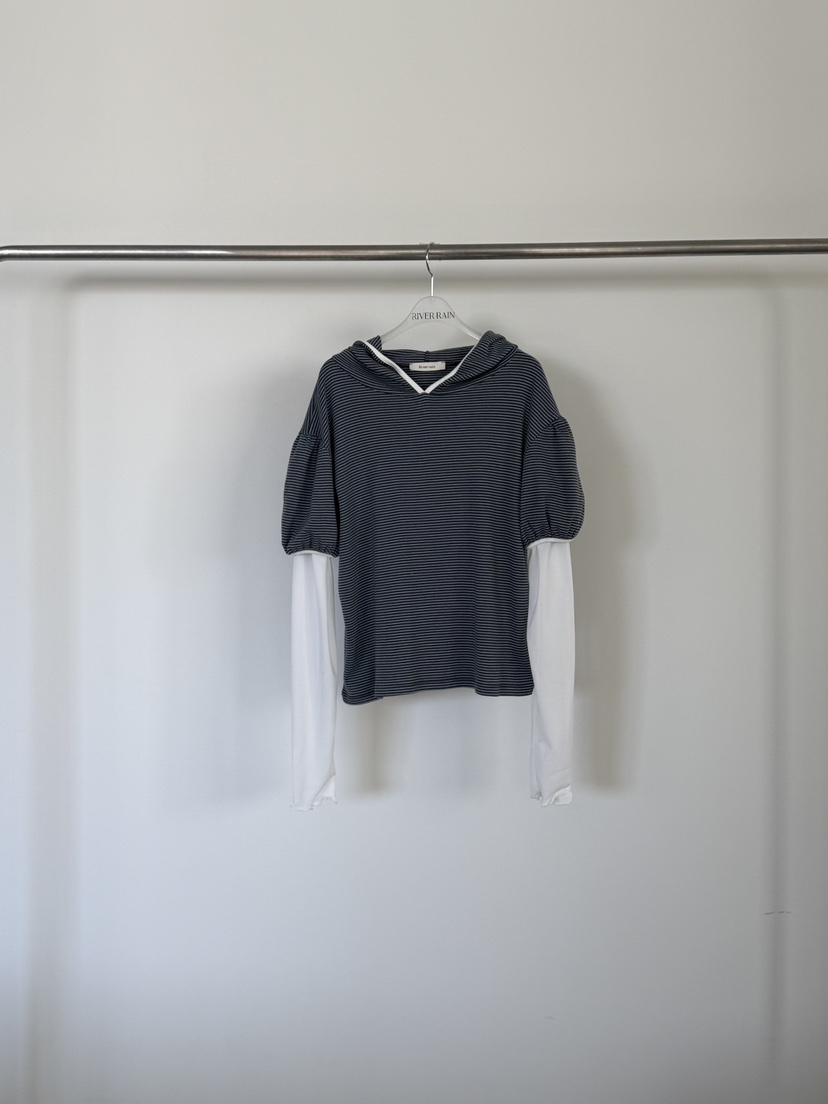 RIVER RAIN韓國代購女士新品熱賣26春夏時尚休閑長袖T恤RIVER RAIN長袖T恤圖色3