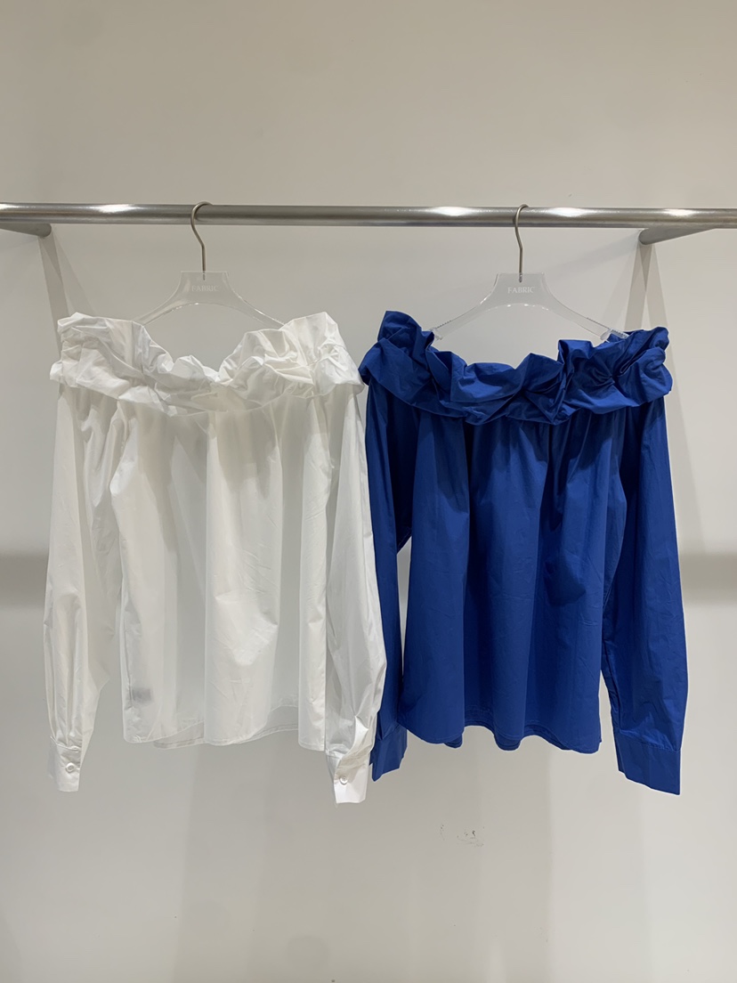 FABRIC韓國代購女裝新品人氣真品職業推薦休閑襯衫蕾絲衫FABRIC襯衫/蕾絲衫