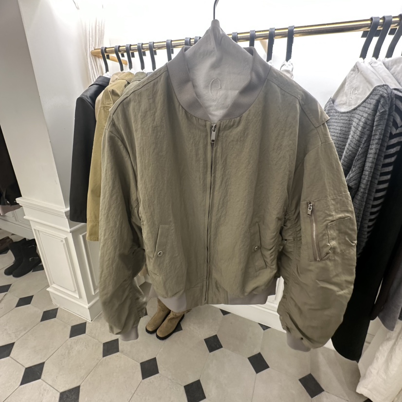 ETER東大門實拍女裝新品推薦26春夏真品休閑時尚熱賣夾克eter/VERSO夾克圖色3墨綠