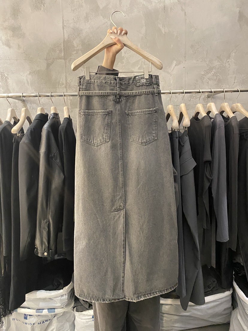 THE VETIVER-A韓國直郵女裝新款休閑時尚推薦長裙含腰繩VETIVER長裙