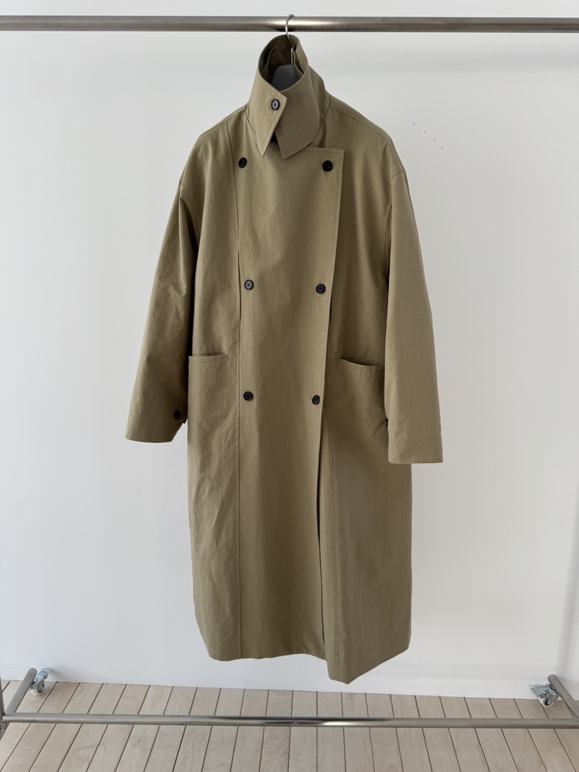 MAINT東大門實拍女士新品人氣時尚職業26春夏熱賣長款風衣MAINT長款風衣