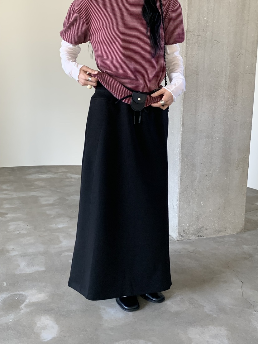 RIVER RAIN韓國代購女裝新品推薦熱賣職業時尚真品休閑長裙RIVER RAIN長裙