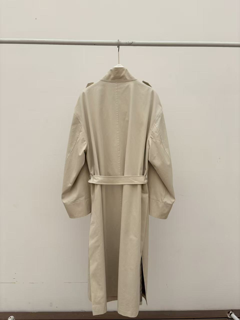 ETER韓國代購女裝新款26春夏時尚職業熱賣長款風衣含腰帶eter/VERSO長款風衣