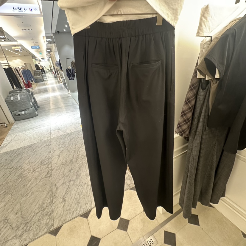 ETER東大門實拍女裝新品人氣職業推薦26春夏真品休閑褲褶裥eter/VERSO休閑褲