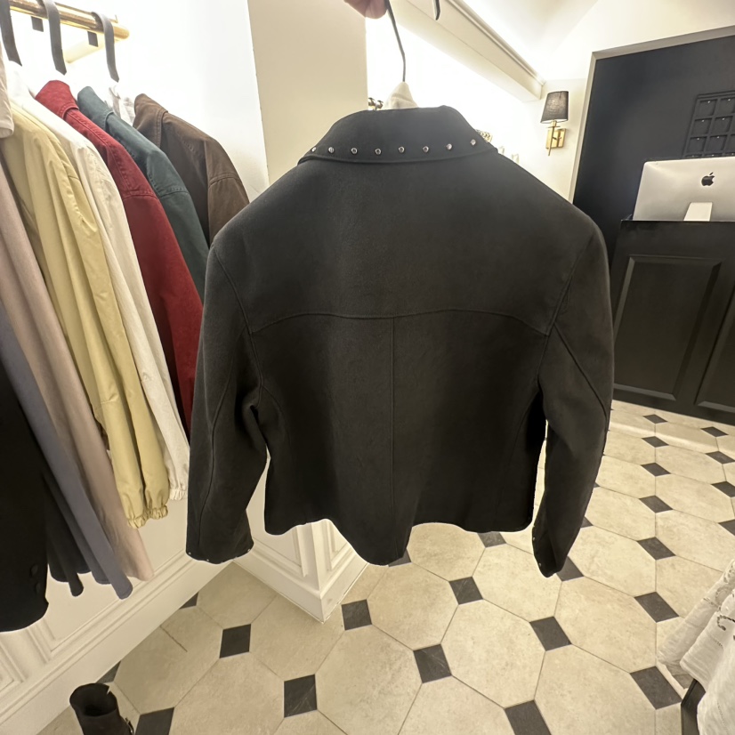 ETER韓國代購女士新品職業推薦時尚真品26春夏夾克絨面革eter/VERSO夾克