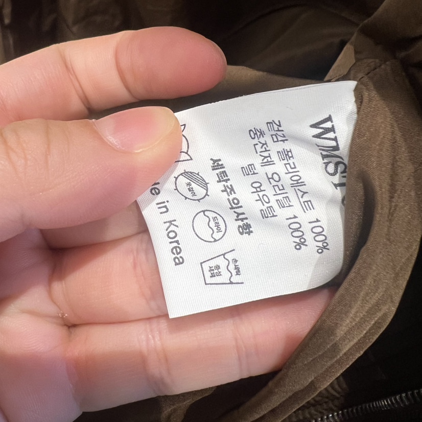 SIMPLE PARK/WMSTORY東大門實拍女裝新品休閑短款羽絨服口袋WMSTORY/SIMPLE PARK短款羽絨服