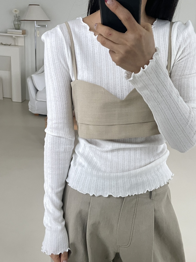 EDITION-P東大門實拍女裝新品熱賣時尚休閑職業吊帶背心EDITION/CHAHEE吊帶/背心