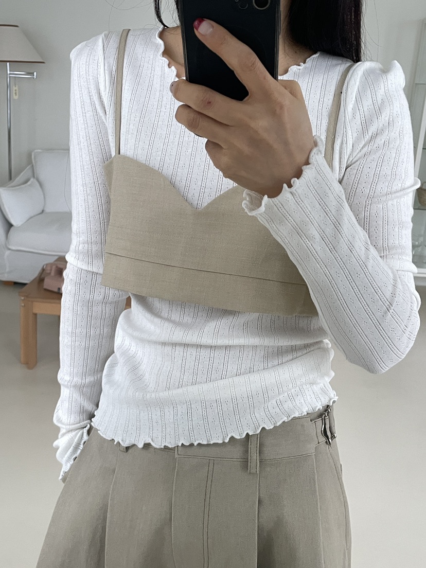 EDITION-P東大門實拍女裝新品熱賣時尚休閑職業吊帶背心EDITION/CHAHEE吊帶/背心