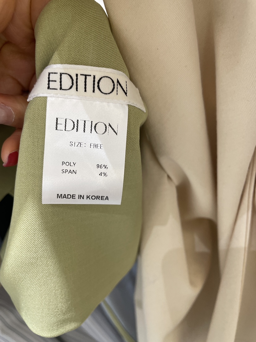 EDITION-P東大門實拍女裝新品熱賣時尚休閑職業吊帶背心EDITION/CHAHEE吊帶/背心