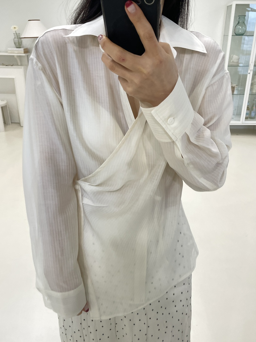 EDITION-P東大門實拍女裝新品職業26春季推薦襯衫蕾絲衫EDITION/CHAHEE襯衫/蕾絲衫