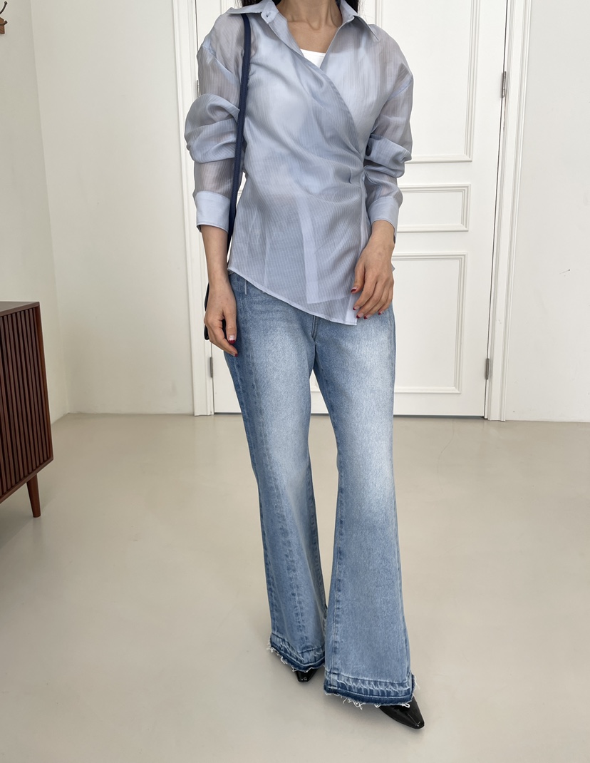 EDITION-P東大門實拍女裝新品職業26春季推薦襯衫蕾絲衫EDITION/CHAHEE襯衫/蕾絲衫