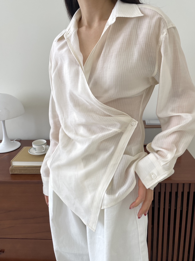 EDITION-P東大門實拍女裝新品職業26春季推薦襯衫蕾絲衫EDITION/CHAHEE襯衫/蕾絲衫