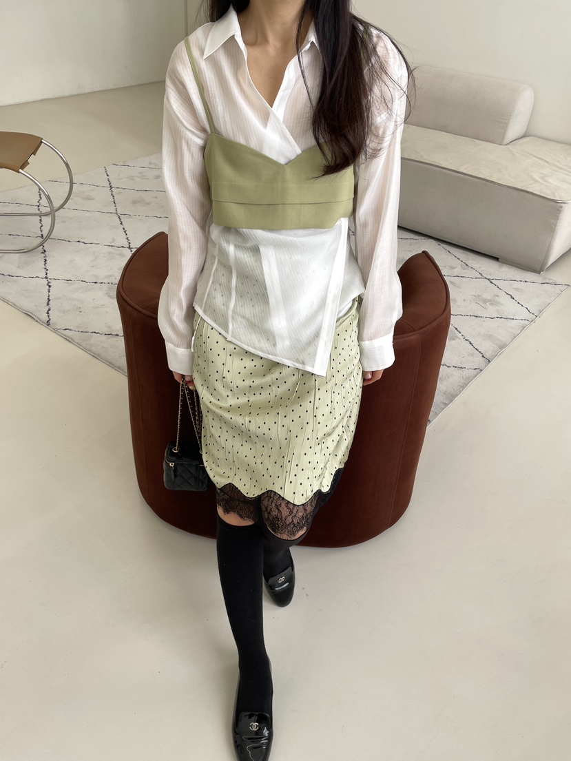 EDITION-P東大門實拍女裝新品職業26春季推薦襯衫蕾絲衫EDITION/CHAHEE襯衫/蕾絲衫