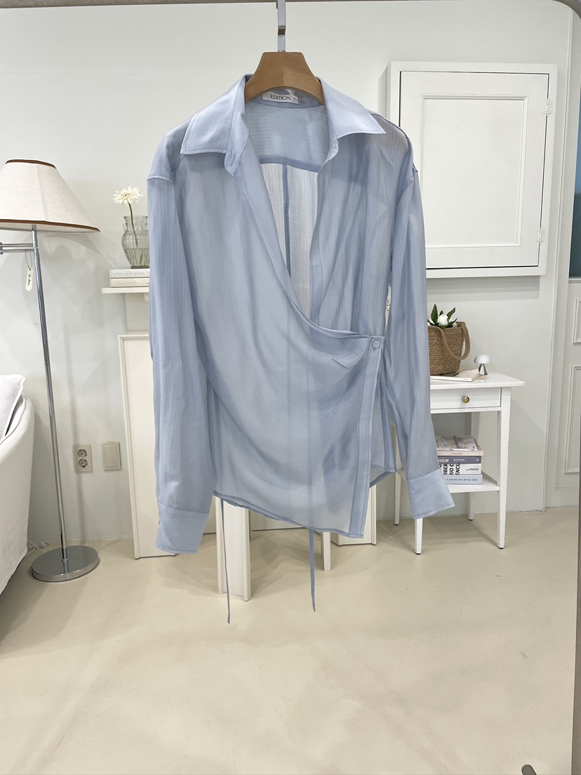 EDITION-P東大門實拍女裝新品職業26春季推薦襯衫蕾絲衫EDITION/CHAHEE襯衫/蕾絲衫圖色3