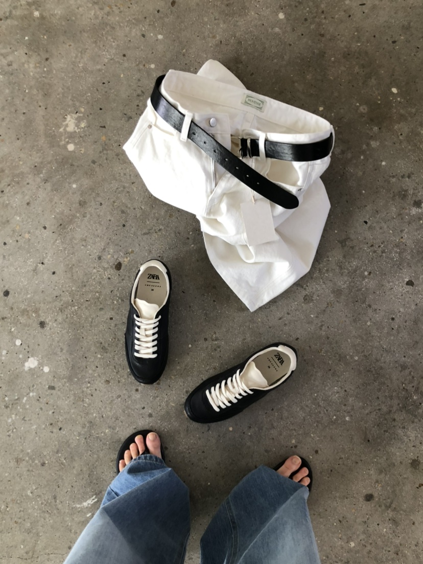 MOVENNE東大門代購女裝新品26春季職業人氣休閑時尚牛仔褲MOVENNE牛仔褲