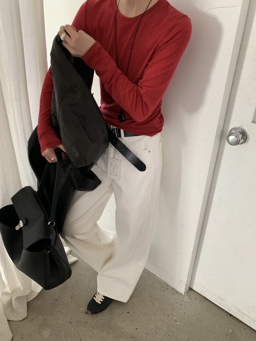 MOVENNE東大門代購女裝新品26春季職業人氣休閑時尚牛仔褲MOVENNE牛仔褲