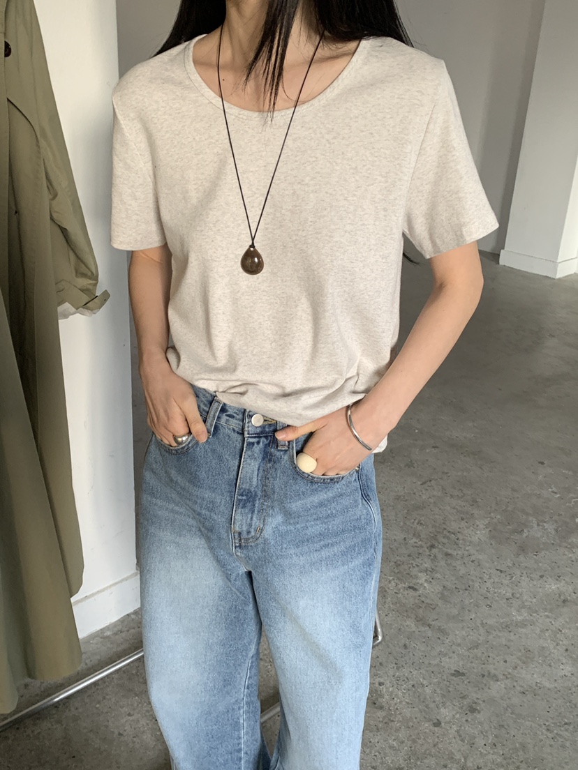 MOVENNE東大門代購女裝新品26春季職業人氣休閑時尚牛仔褲MOVENNE牛仔褲