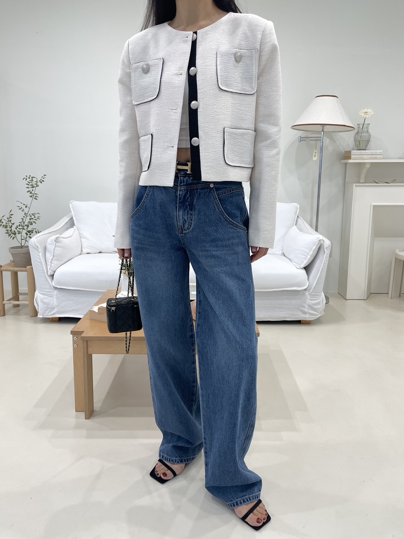 EDITION-P東大門代購女裝新品時尚人氣休閑職業熱賣牛仔褲EDITION/CHAHEE牛仔褲