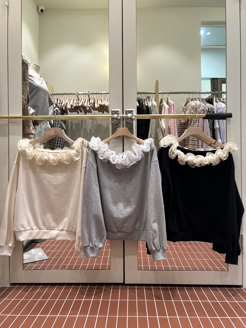 BE&amp;BE東大門代購女裝新款26春季推薦時尚熱賣職業衛衣BE&be衛衣