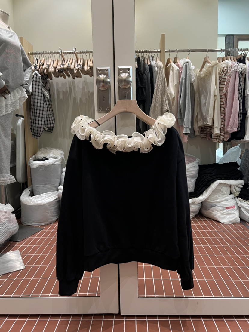 BE&amp;BE東大門代購女裝新款26春季推薦時尚熱賣職業衛衣BE&be衛衣圖色2