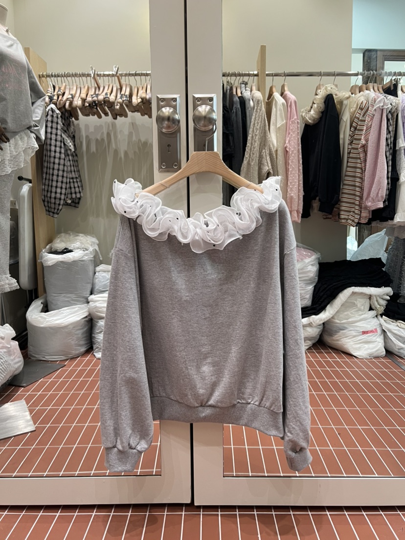 BE&amp;BE東大門代購女裝新款26春季推薦時尚熱賣職業衛衣BE&be衛衣圖色3