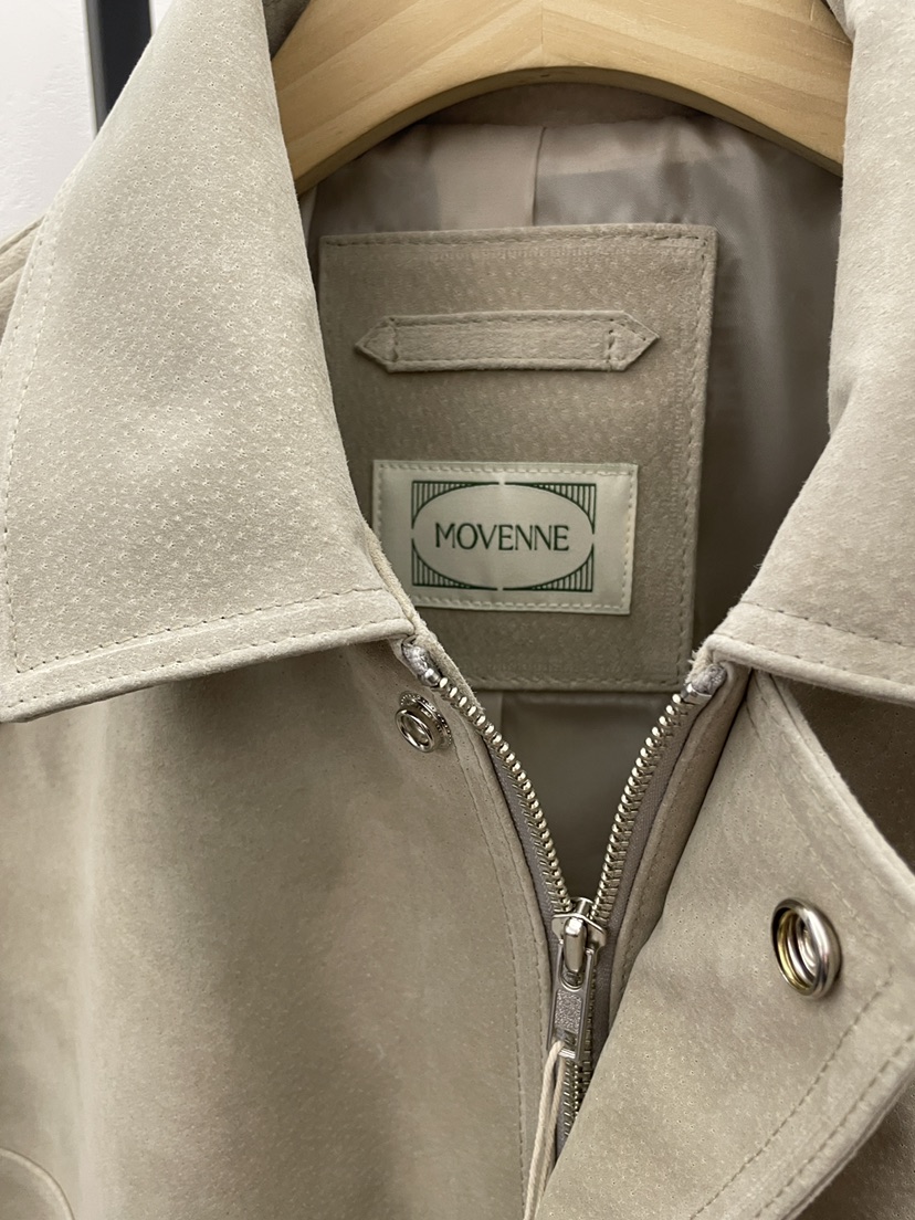 MOVENNE韓國代購女士新品熱賣時尚職業推薦人氣夾克絨面革MOVENNE夾克