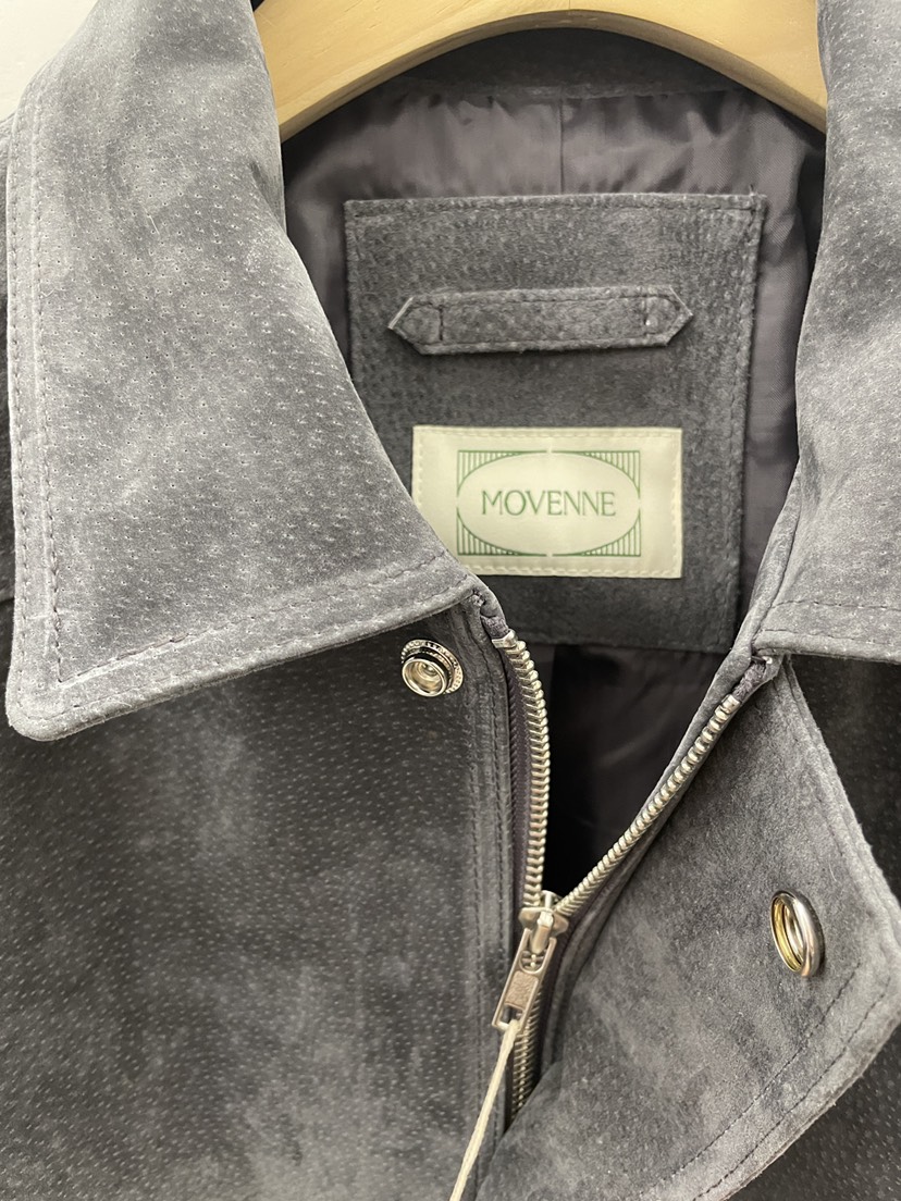 MOVENNE韓國代購女士新品熱賣時尚職業推薦人氣夾克絨面革MOVENNE夾克
