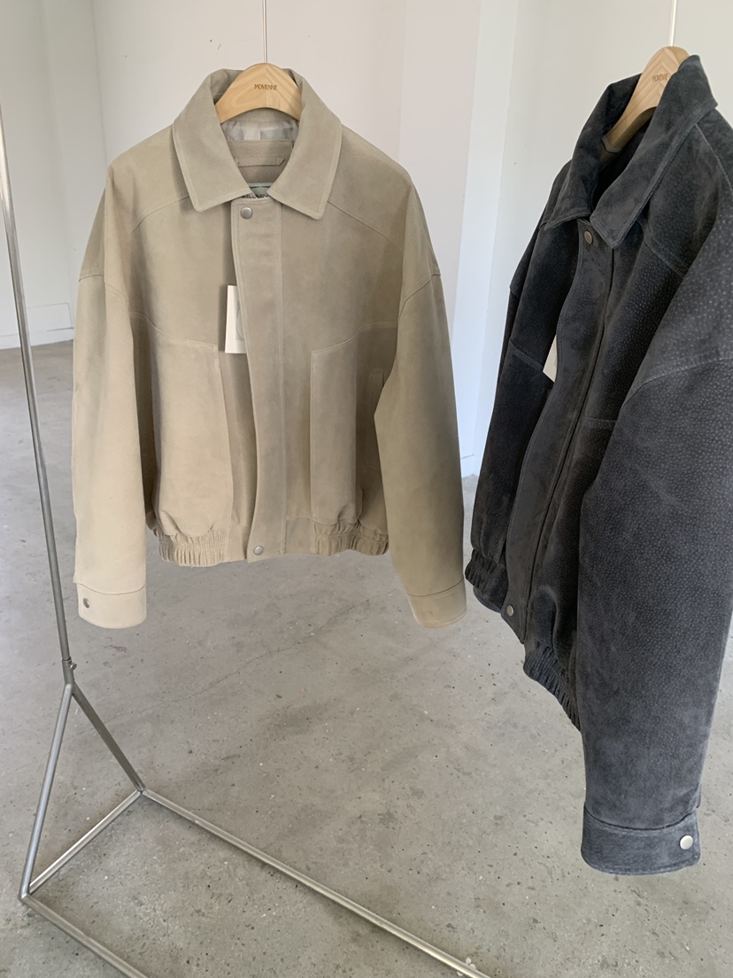 MOVENNE韓國代購女士新品熱賣時尚職業推薦人氣夾克絨面革MOVENNE夾克