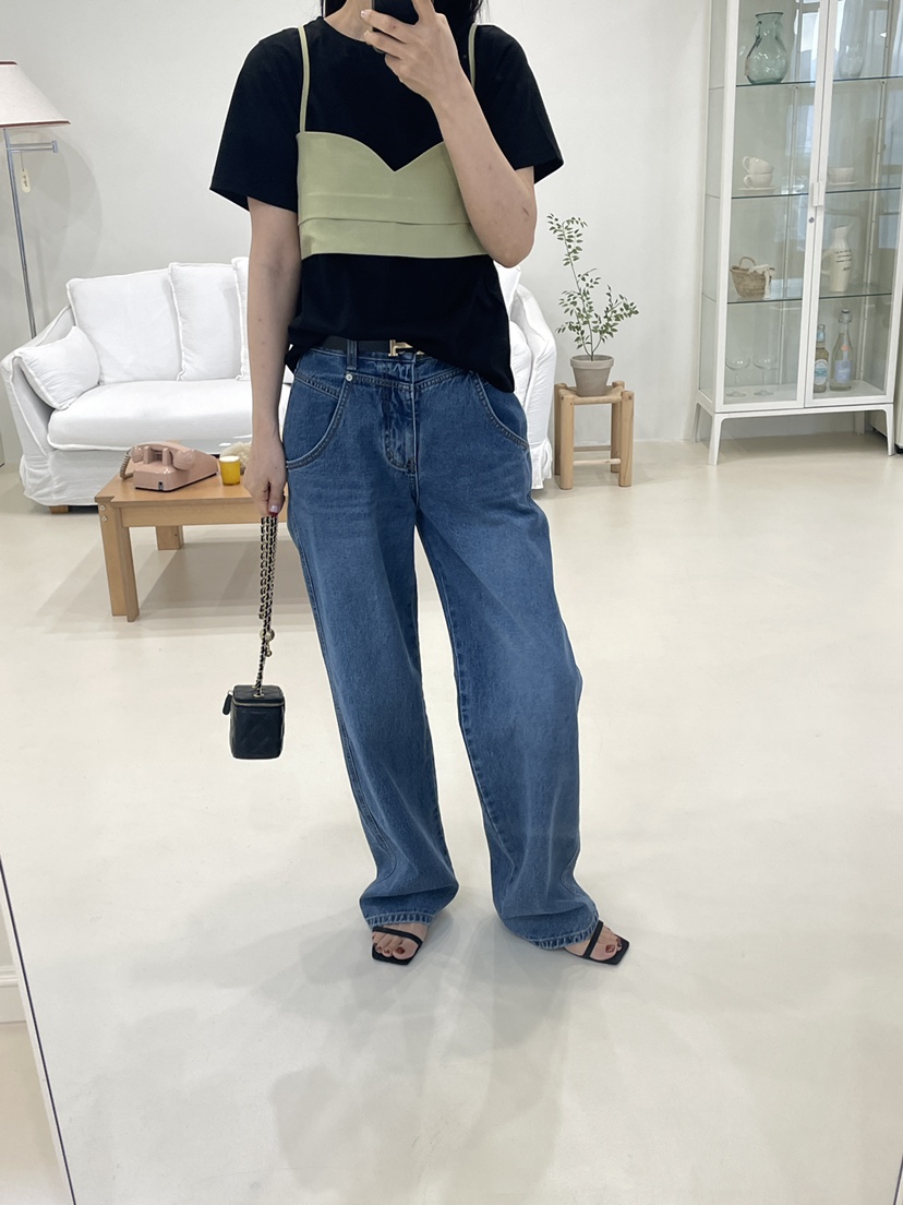 EDITION-P東大門代購女裝新款時尚熱賣26春季T恤不含吊帶絲綢EDITION/CHAHEET恤