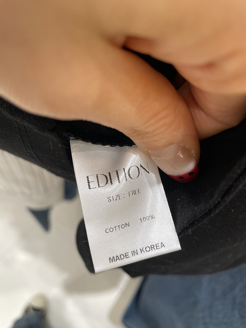 EDITION-P東大門代購女裝新款時尚熱賣26春季T恤不含吊帶絲綢EDITION/CHAHEET恤