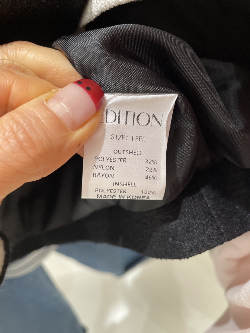 EDITION-P東大門直郵女士新品休閑人氣推薦職業夾克粗花呢EDITION/CHAHEE夾克