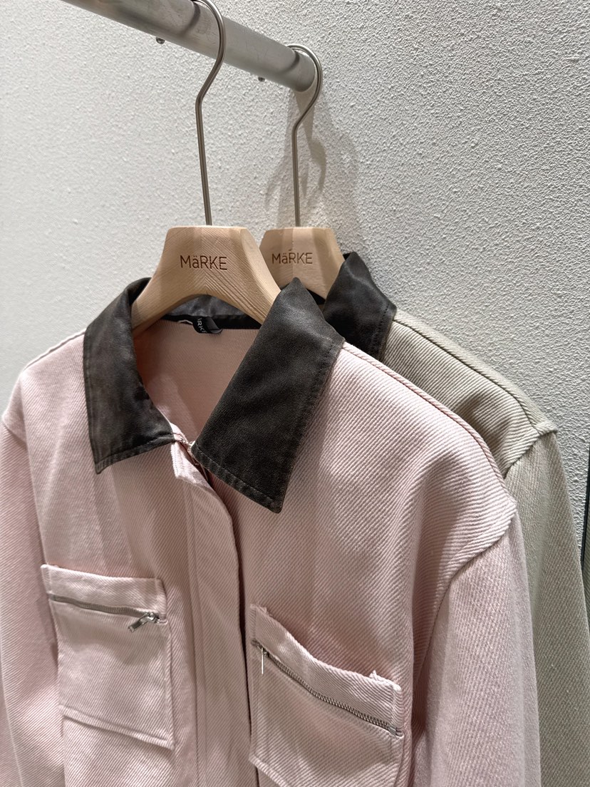 MARKE-P東大門代購女士新品職業推薦人氣夾克水洗皮革短款MARKE-P夾克