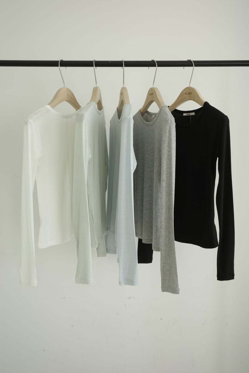 KERRY韓國直郵女士新款職業26春季熱賣人氣推薦時尚長袖T恤KERRY長袖T恤