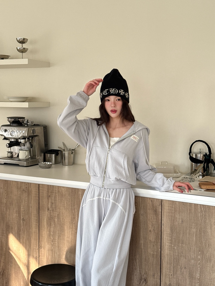 MARKE-P東大門實拍女士新款職業推薦26春季人氣休閑褲鏤空MARKE-P休閑褲