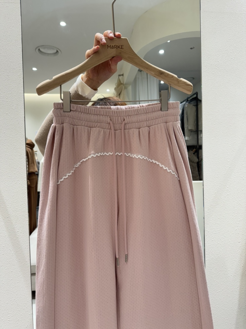 MARKE-P東大門實拍女士新款職業推薦26春季人氣休閑褲鏤空MARKE-P休閑褲