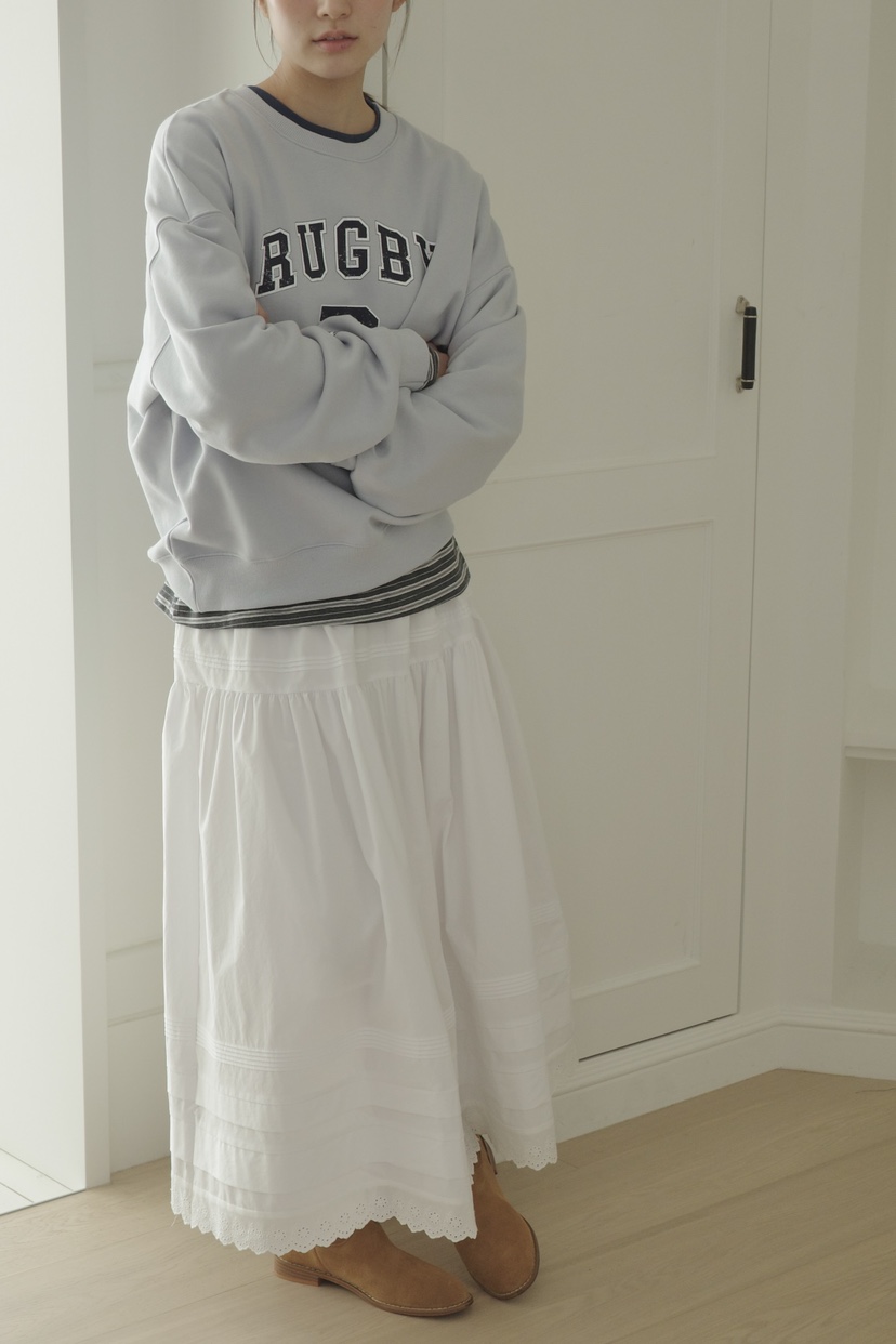 KERRY東大門代購女士新品休閑職業推薦人氣時尚26春季長裙褶裥KERRY長裙